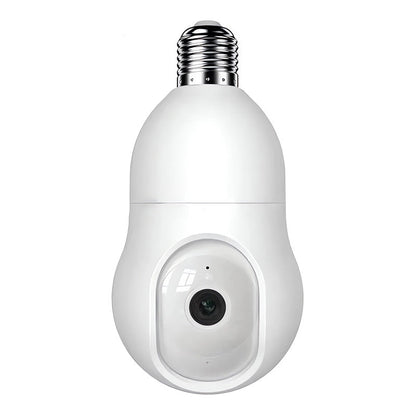📷 50% DE DESCONTO – Câmera de Segurança Lâmpada WiFi 4MP Inteligente | Visão 360°, detecção de movimento & áudio bidirecional 🏠🔒