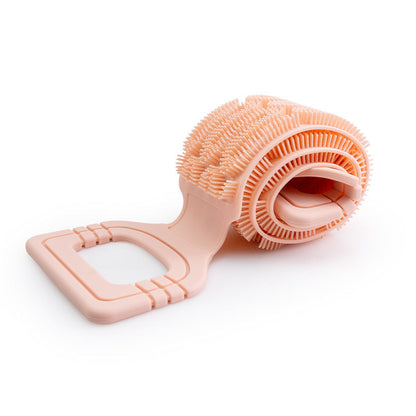✨ 50% DE DESCONTO – Escova de Silicone para Limpeza Profunda das Costas | Alça longa, esfoliação suave & higiênica 🚿