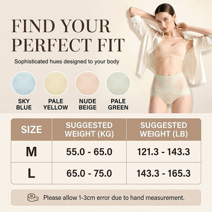 ✨ 50% DE DESCONTO – Cueca Sem Costuras com Controle Abdominal e Toque Refrescante | Suave, invisível & perfeita para o dia a dia